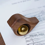 Handmade Wood Doorbell Bird Bell Pendant – Elegant Entrance Chime with Relaxing Sound