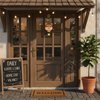 Shiba Dog Wooden Doorbell – Handmade Wooden &amp; Brass Entry Chime